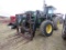 JD 4455 Tractor w/Great Bend GB870 Loader & Bale Spears