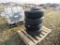 4 NEW 225/75R15 Tires w/5lug Rims