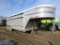 1990 Kiefer Built 20ft T/A Gooseneck Livestock Trailer