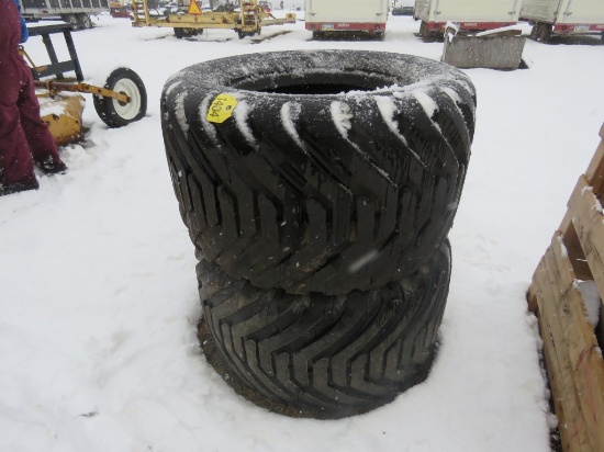 2 NEW 550-45-22.5 Tires
