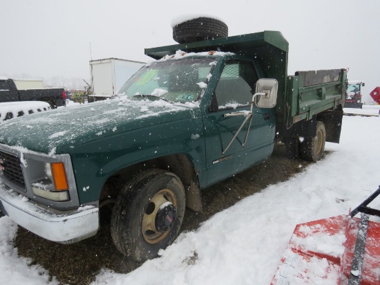 1994 GMC 3500 Truck w/9ft Dump