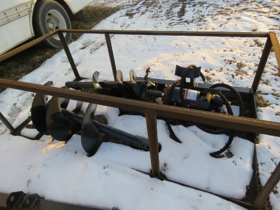 NEW QT Post Hole Digger w/12inch & 18inch Bit