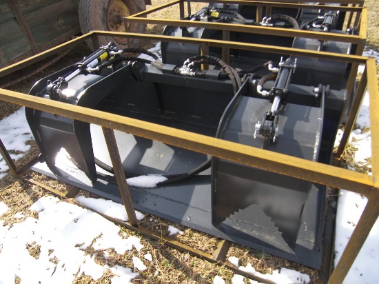 NEW QT 72inch Grapple Bucket