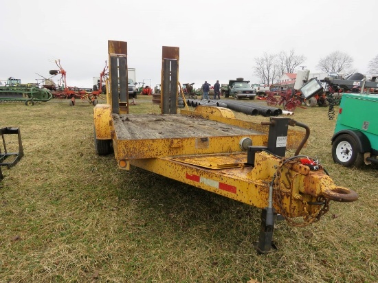 1996 R M Welding T/A Pintle Trailer