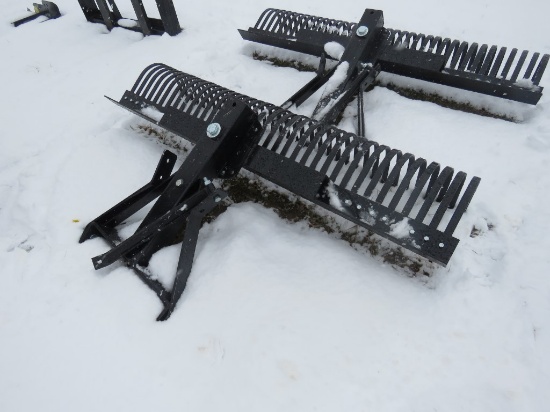 NEW 3pth 6ft Stone Rakes