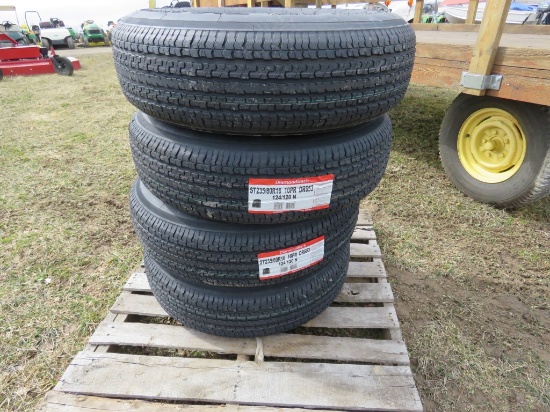 NEW 4 Tires and Rims 235/80R16