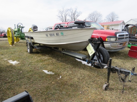 Starcraft 16ft Boat w/1984 Long Trailer