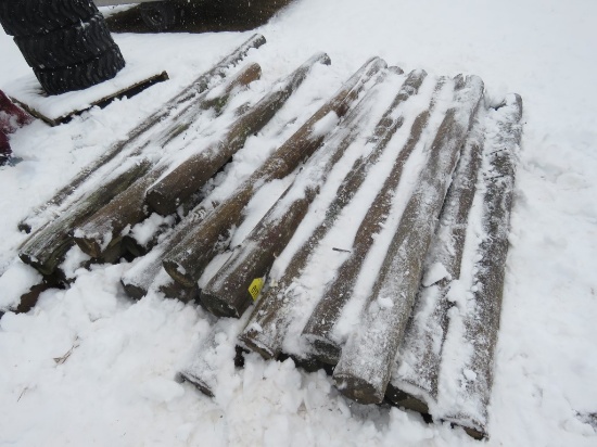 Pile of Fence Posts