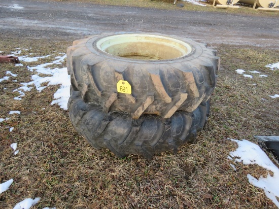 2 Tires and Rims 11.2-24