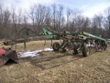 JD 550 Mulch Master 11 Shank Chisel Plow w/Double Hitch