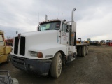 1990 Kenworth 20ft Flat Bed Tractor Truck