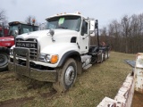 2005 Mack Tri Axle Roll Off Truck w/Tarp