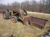 Oliver Super 55 Tractor w/Loader & 2 Buckets