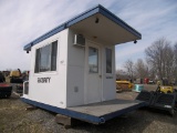 8ft6inch x 16ft Platform w/8ft6inchx 9ft Building Security Shack