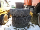 3 Tires and 1 Rim