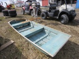 10ft Flat Bottom Boat w/2 Motors