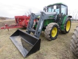 JD 6400 Tractor w/Quicky Q45 Loader