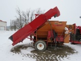 Kelly Ryan 8ft Ag Bagger w/Back Stop