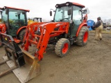 Kioti NX6010 Tractor w/KL6010 Loader & KB2485 Backhoe