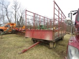 18ft Metal Hay Rack Wagon
