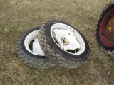 2 Tires and Rims 8.3x24