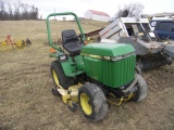 JD 755 Tractor w/60inch Mower Deck