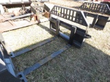 NEW Heavy Duty 4000lb Pallet Forks w/Steps