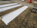 25inch x 160inch Alum Ramps