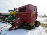 NH 644 Silage Special Round Baler w/Net Wrap