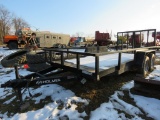 2017 Holmes 16ft Bumper Pull Trailer w/Ramps