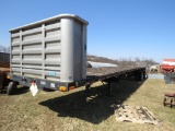 1996 Transcroft 48ft Flatbed Trailer