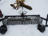 NEW Tar River 3pth 6ft Stone Rake w/Wheel Kit