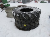 2 Tires 380/85R24