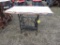 Wood 42in Table on Sewing Machine Stand