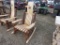 Wood Rocker with Bear