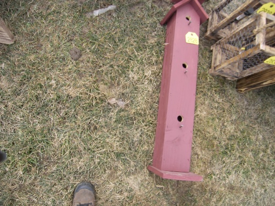 Wood Bird House