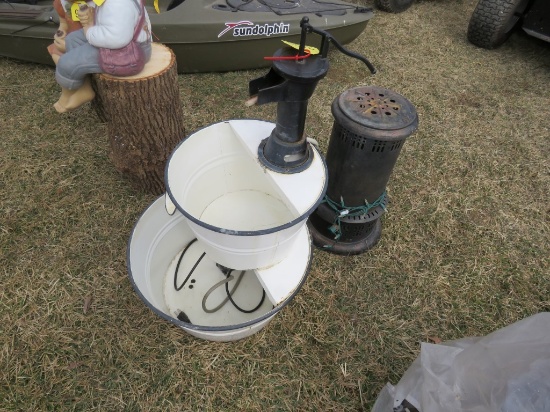 Water Fountain with Kero Heater