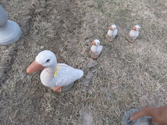 Concrete Goose Family