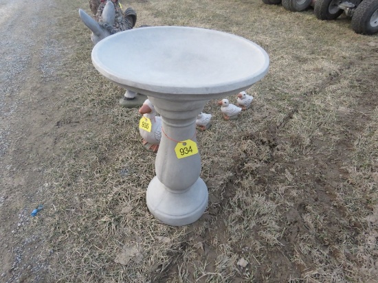 Concrete Bird Bath