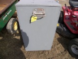 18 in x 48in x 30in Wood Box on Wheels
