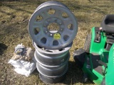 Four 8 Hole Rims