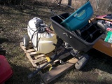 Pallet lot- Pull Type Sprayer & Fertilizer Spreader