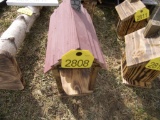 Wood Log House Bird House