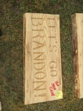 Wood Sign- Lets Go Brandon