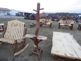 Wood Hat Rack