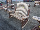 Wood 51in Rocker