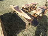 Wood 50in Bench