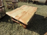 Wood 48in Coffee Table
