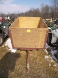 Wood Lawn Cart