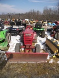 Wheel Horse C160 Lawn Tractor w/48in Plow